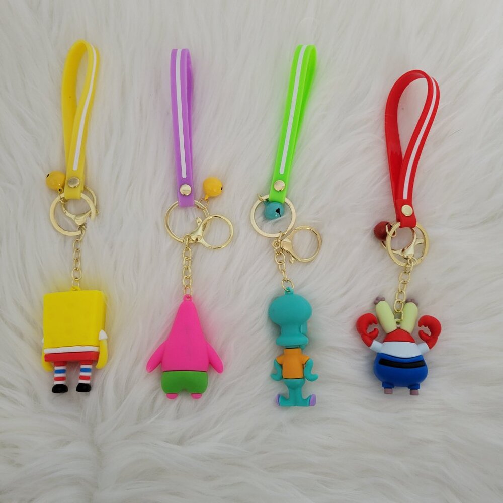 Spongebob Squarepants Character Keychain Set - Picture 2 of 7